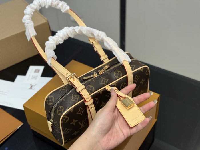 Louis Vuitton Hangon Bowling Bag: Compact Yet Surprisingly Spacious. - Image 6