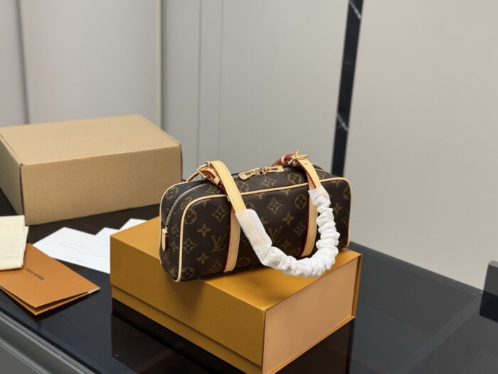 Louis Vuitton Hangon Bowling Bag: Compact Yet Surprisingly Spacious. - Image 8