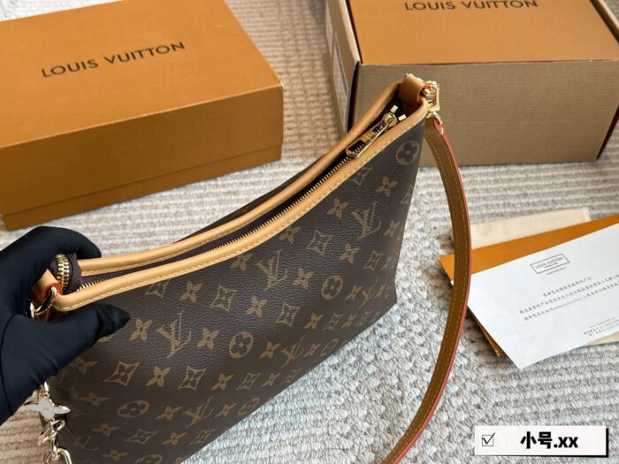 Louis Vuitton Keepall Monogram Canvas Shoulder Bag - Image 3