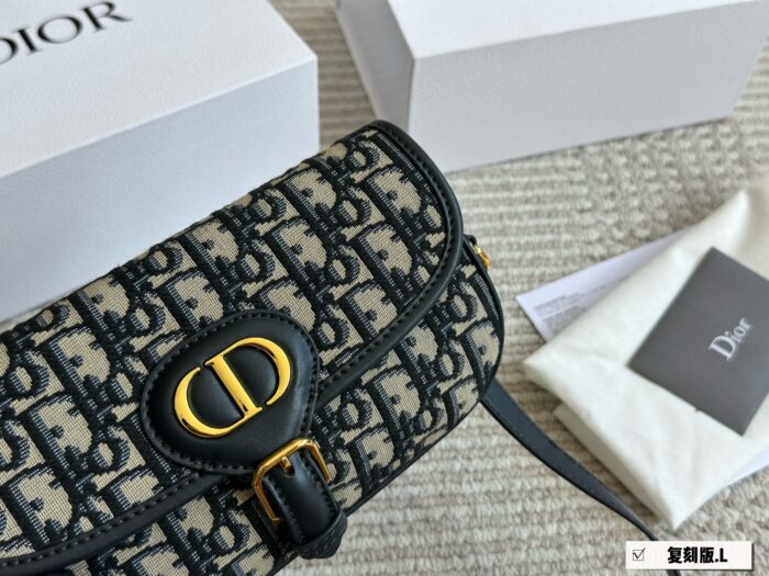 Dior Bobby Monogram Adjustable Strap Crossbody Underarm Bag - Image 2