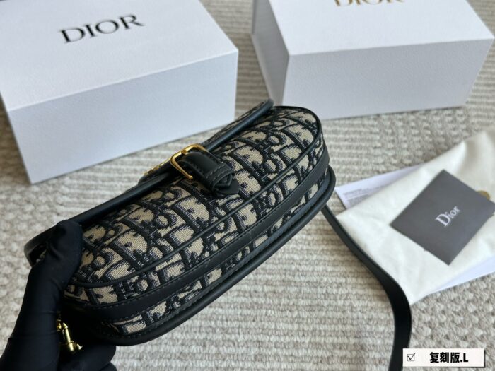 Dior Bobby Monogram Adjustable Strap Crossbody Underarm Bag - Image 3