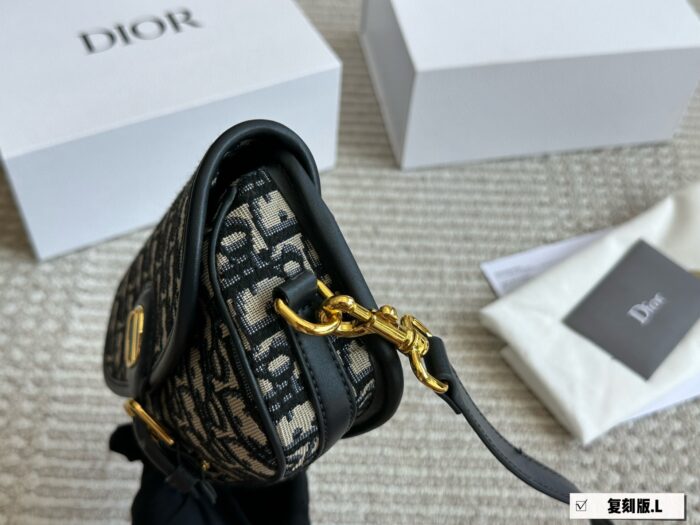 Dior Bobby Monogram Adjustable Strap Crossbody Underarm Bag - Image 4