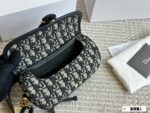 Dior Bobby Monogram Adjustable Strap Crossbody Underarm Bag - Image 9