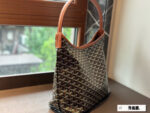 Goyard Enhanced Edition Hobo Shoulder Bag Commuter Custom-Made Leather & Craftsmanship Upgraded - Image 3