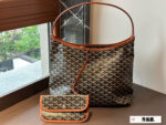 Goyard Enhanced Edition Hobo Shoulder Bag Commuter Custom-Made Leather & Craftsmanship Upgraded - Image 5