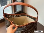Goyard Enhanced Edition Hobo Shoulder Bag Commuter Custom-Made Leather & Craftsmanship Upgraded - Image 9