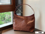 Goyard Enhanced Edition Hobo Shoulder Bag Commuter Custom-Made Leather & Craftsmanship Upgraded - Image 12