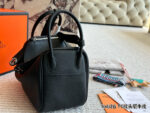 Hermes Lindy Top-Grain Tc Cowhide Leather Three-Strap Handbag (Handheld, Crossbody, Underarm) - Image 3