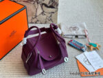 Hermes Lindy Top-Grain Tc Cowhide Leather Three-Strap Handbag (Handheld, Crossbody, Underarm) - Image 10