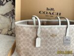 Coach Classic Logo Reversible Snap-Closure City Tote Bag - Image 2