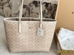 Coach Classic Logo Reversible Snap-Closure City Tote Bag - Image 4