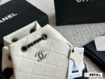 Chanel Gabrielle Original Leather Hobo Backpack - Gold/Silver Chain, Lightweight, Spacious, Classic Design - Image 2