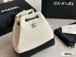 Chanel Gabrielle Original Leather Hobo Backpack - Gold/Silver Chain, Lightweight, Spacious, Classic Design - Image 6