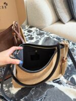 Coach Laurel Wander Bag Vintage Brown Suede Effortlessly Chic - Image 8