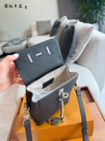 Louis Vuitton Steamer 15 Handbag Pharrell Williams Collaboration Colorado Grained Calfskin Conveniently Portable - Image 9