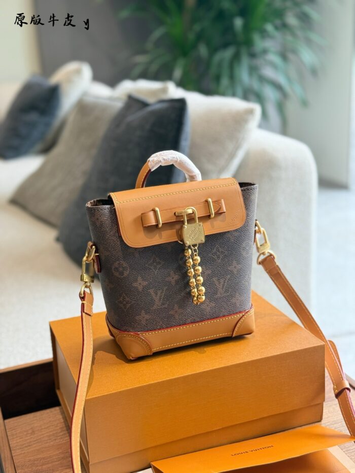 Louis Vuitton Steamer 15 Handbag Pharrell Williams Design Conveniently Portable - Image 1