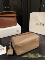 Loewe Puzzle Geometric Patchwork Bag - Small Size, Versatile, Spacious & Practical - Image 8