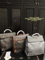 Goyard Backpack - Classic Colour With Yellow Lining, Foldable, Large Capacity - Image 10