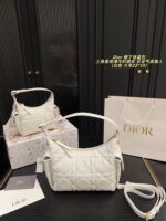 Dior Underarm Lunchbox Bag Cool-Toned Elegance, Versatile Styling Clean Lining, Crisp Hardware Detailing - Image 2