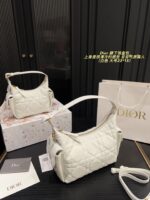 Dior Underarm Lunchbox Bag Cool-Toned Elegance, Versatile Styling Clean Lining, Crisp Hardware Detailing - Image 4