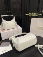 Dior Underarm Lunchbox Bag Cool-Toned Elegance, Versatile Styling Clean Lining, Crisp Hardware Detailing - Image 8