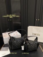 Dior Underarm Lunchbox Bag Cool-Toned Elegance, Versatile Styling Clean Lining, Crisp Hardware Detailing - Image 10