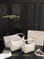 Dior Underarm Lunchbox Bag Cool-Toned Elegance, Versatile Styling Clean Lining, Crisp Hardware Detailing - Image 11