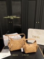 Dior Underarm Lunchbox Bag Cool-Toned Elegance, Versatile Styling Clean Lining, Crisp Hardware Detailing - Image 12