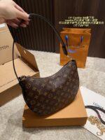 Louis Vuitton Cookie Bb Underarm Bag. Reversible Monogram Flying Saucer Design. Lightweight Yet Spacious. - Image 2