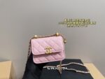 Chanel Double Gold Ball Chain Bag Compact And Delicate, Elegant And Exquisite - Image 12