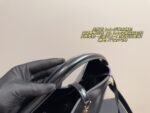 Yves Saint Laurent Hobo Bucket Bag Ysl Logo Clasp Soft Leather Multi-Compartment Design Generous Capacity - Image 7
