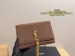 Yves Saint Laurent Kate Suede Fringe Chain Bag Structured And Versatile Shoulder Or Crossbody Carry - Image 2