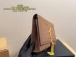Yves Saint Laurent Kate Suede Fringe Chain Bag Structured And Versatile Shoulder Or Crossbody Carry - Image 4