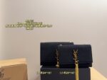 Yves Saint Laurent Kate Suede Fringe Chain Bag Structured And Versatile Shoulder Or Crossbody Carry - Image 14