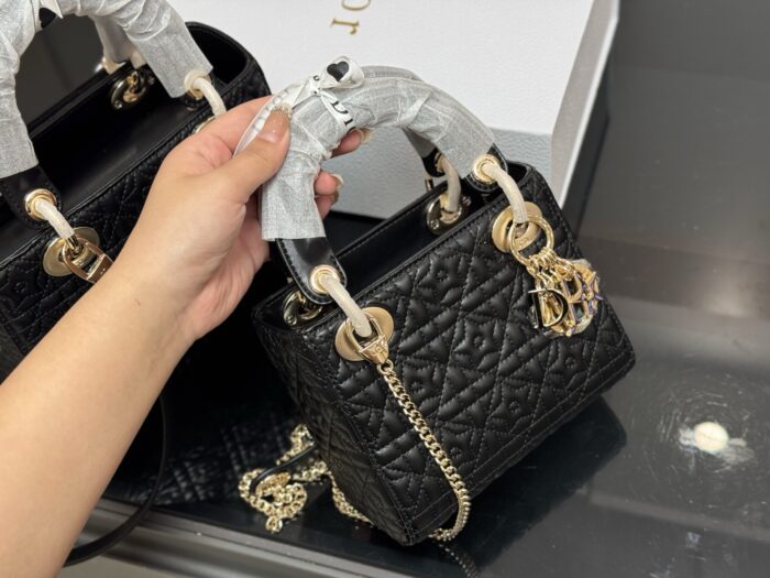 Dior Star Lady Bag Premium Edition Upgrade Diamond Quilting Design - Image 3