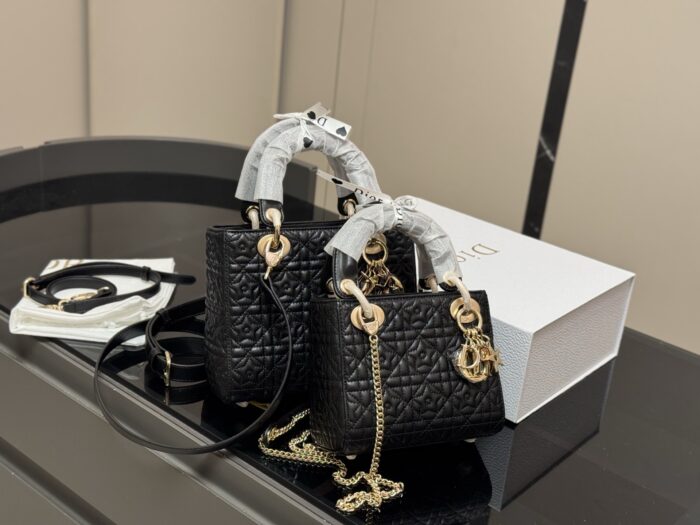 Dior Star Lady Bag Premium Edition Upgrade Diamond Quilting Design - Image 5
