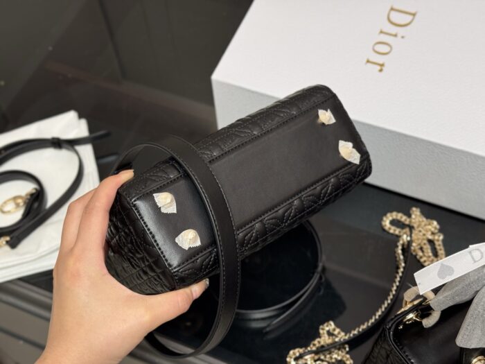 Dior Star Lady Bag Premium Edition Upgrade Diamond Quilting Design - Image 8
