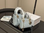 Dior Star Lady Bag Premium Edition Upgrade Diamond Quilting Design - Image 13