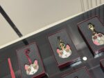 Gucci Keyring (Promotional Edition With Box) High-Quality Leather Version, Suitable For Attaching To Bags - Image 3