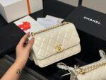 Chanel Double Ball Fortune Woc Diamond Quilted Chain Bag Features Hidden Pocket Superb Quality - Image 2