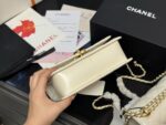 Chanel Double Ball Fortune Woc Diamond Quilted Chain Bag Features Hidden Pocket Superb Quality - Image 8