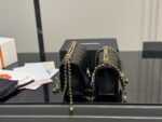 Chanel Double Ball Fortune Woc Diamond Quilted Chain Bag Features Hidden Pocket Superb Quality - Image 15