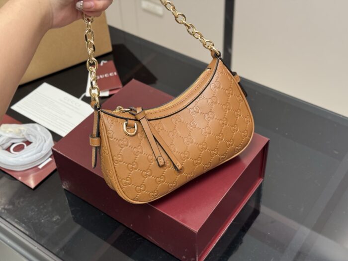 Gucci Ophidia Series Monogram Shoulder Bag Retro-Inspired Versatile Mahjong-Style Silhouette - Image 2