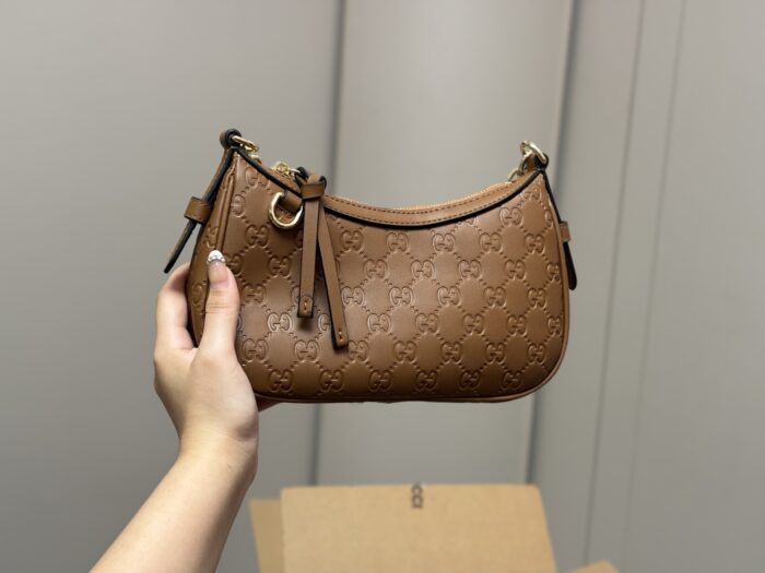 Gucci Ophidia Series Monogram Shoulder Bag Retro-Inspired Versatile Mahjong-Style Silhouette - Image 9