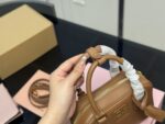 Miu Miu Upgraded Edition With Box - Bowling/Cube Bag Can Be Hand-Carried Or Worn Crossbody Ample Capacity - Image 3