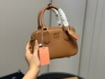Miu Miu Upgraded Edition With Box - Bowling/Cube Bag Can Be Hand-Carried Or Worn Crossbody Ample Capacity - Image 9