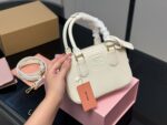 Miu Miu Upgraded Edition With Box - Bowling/Cube Bag Can Be Hand-Carried Or Worn Crossbody Ample Capacity - Image 13
