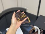 Prada Canvas Soft Lux Underarm Bag Generous Capacity Ideal For Formal Occasions - Image 3