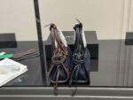 Prada Canvas Soft Lux Underarm Bag Generous Capacity Ideal For Formal Occasions - Image 6