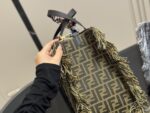 Fendi Baguette Tote Bag Fringe Detailing Generous Capacity Effortlessly Street-Chic - Image 6